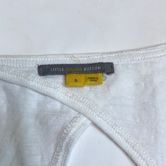 Anthro. Little Yellow Button Signe Henley Tank - Picture 14 of 15